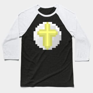 Holy Orb Second Coming of Jesus Christ Inspired Design Baseball T-Shirt